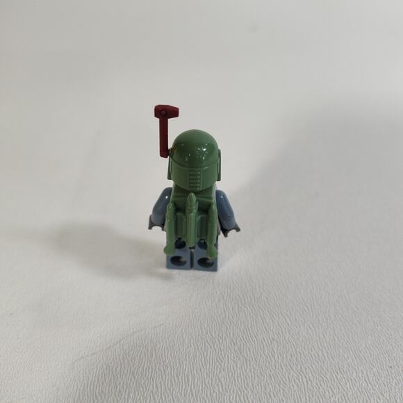 LEGO Star Wars Boba Fett MinifigureHead Beard Stubble 2012 9496Pauldron sw0396 - Picture 3 of 4